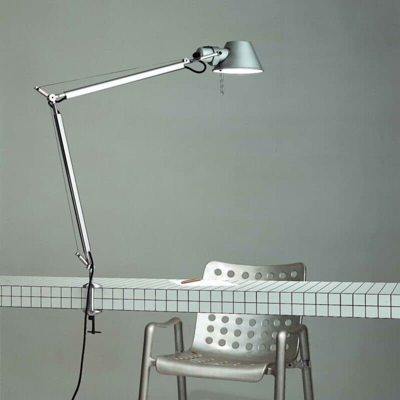 Artemide Tischklemme für Tolomeo Anwendungsbeispiel