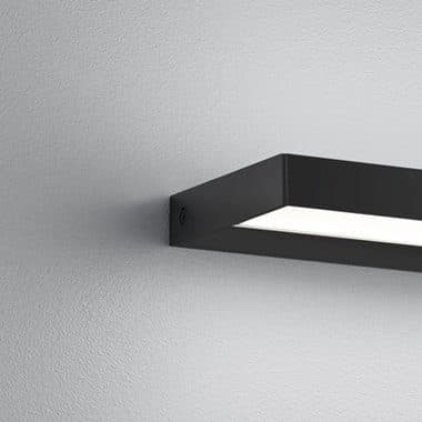 Helestra Wandleuchte Slate Mattschwarz Detail
