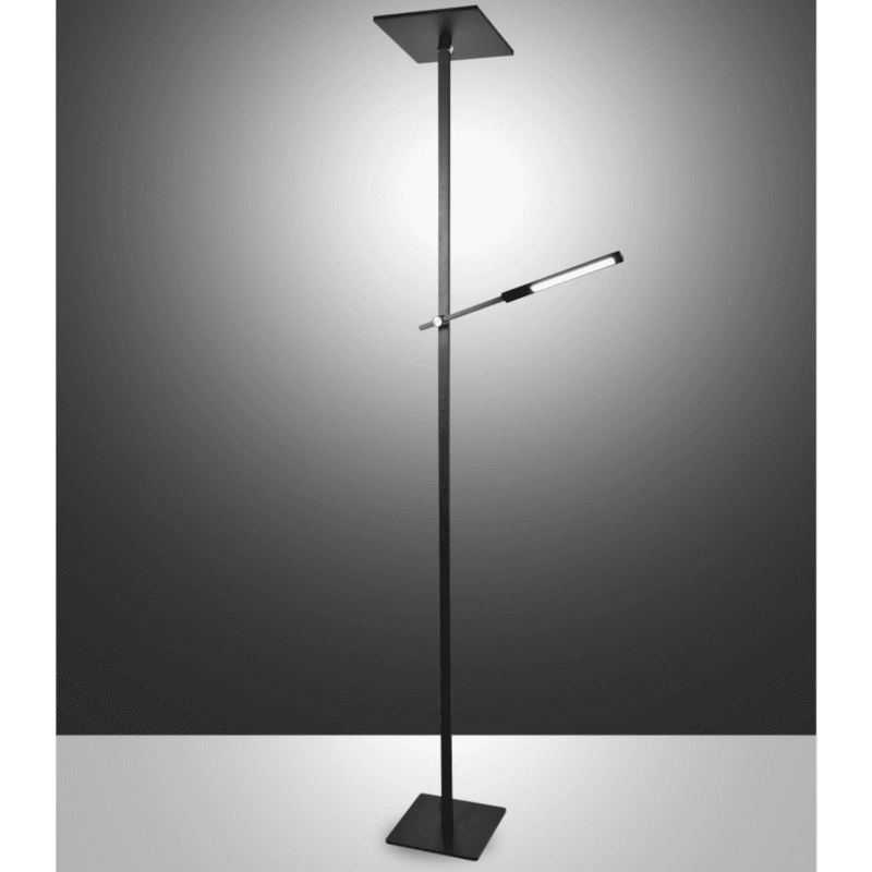 Fabas Luce Deckenfluter Ideal Schwarz