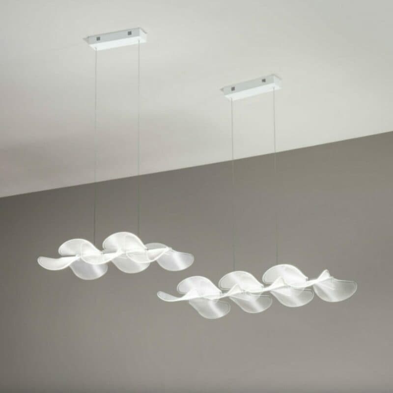 Fabas Luce Pendelleuchte Sylvie Wohnbeispiel