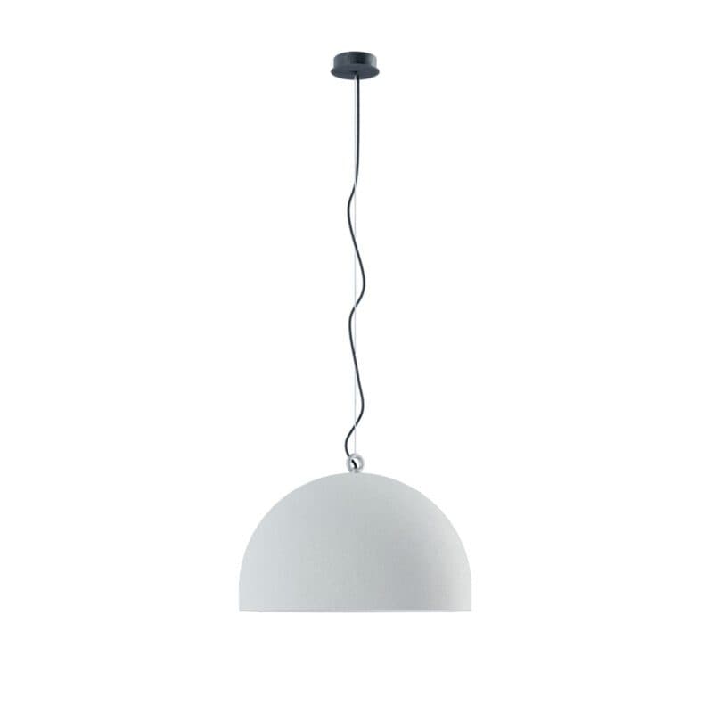 Diesel Living Pendelleuchte Urban Concrete in Soft Gray mit 60 cm