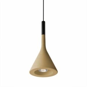 Foscarini Pendelleuchte Aplomb GU10-Fassung Sandgelb (Giallo Sabbia