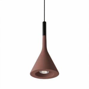 Foscarini Pendelleuchte Aplomb GU10-Fassung Ziegelrot (Rosso Mattone)