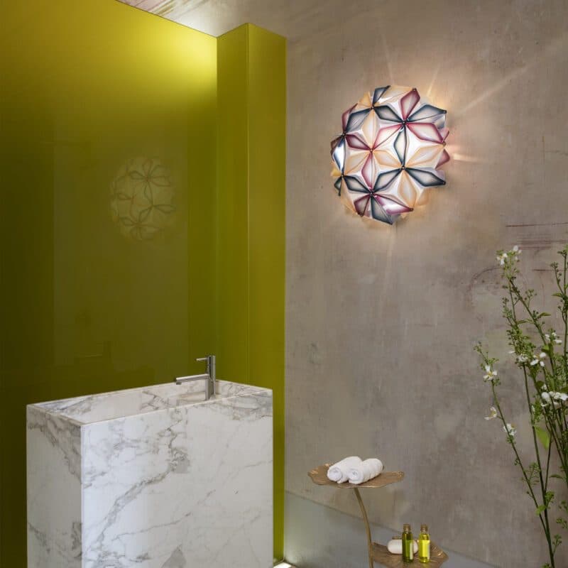 Slamp Wand- und Deckenleuchte La Vie Multi-Blue Milieu