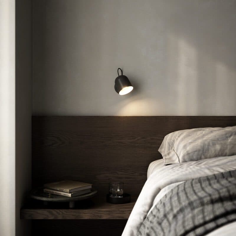 Nordlux DFTP Wandleuchte Angle Schwarz Wohnbeispiel