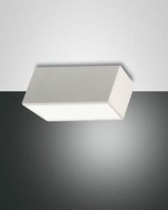 Fabas Luce Deckenleuchte Lucas 1-flammig Weiß