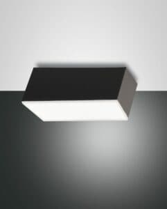 Fabas Luce Deckenleuchte Lucas 1-flammig Schwarz