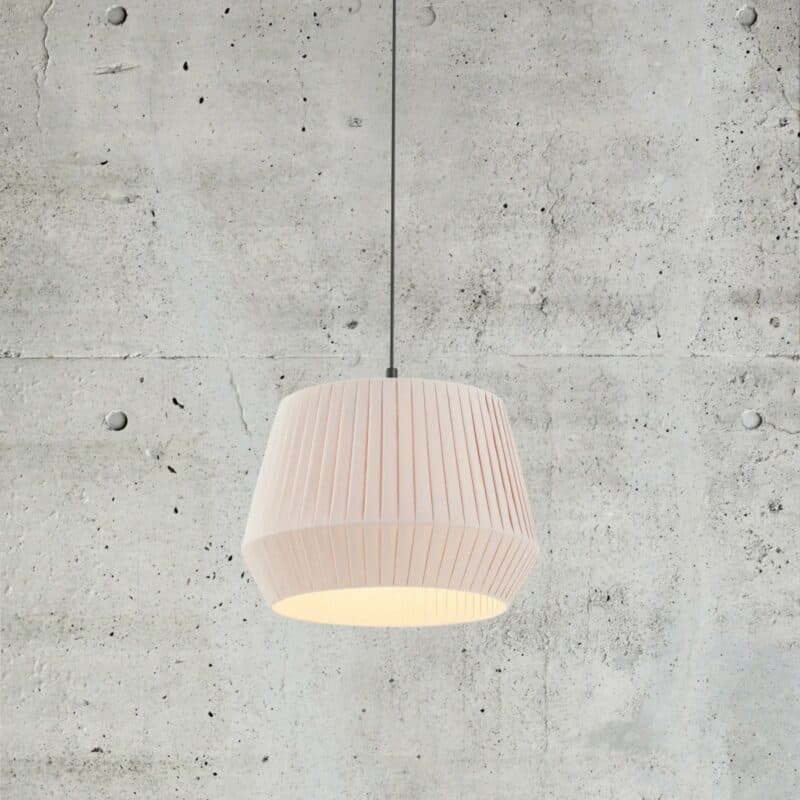 Nordlux Pendelleuchte Dicte mit 40 cm in Beige Wohnbeispiel