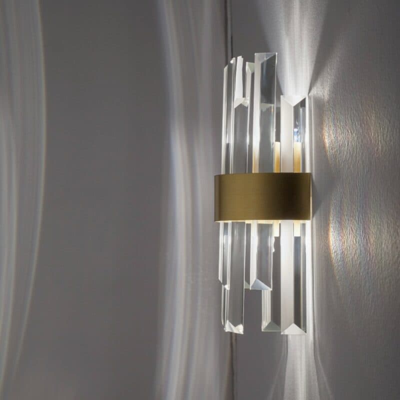 Nova Luce Wandleuchte Crown Wohnbeispiel