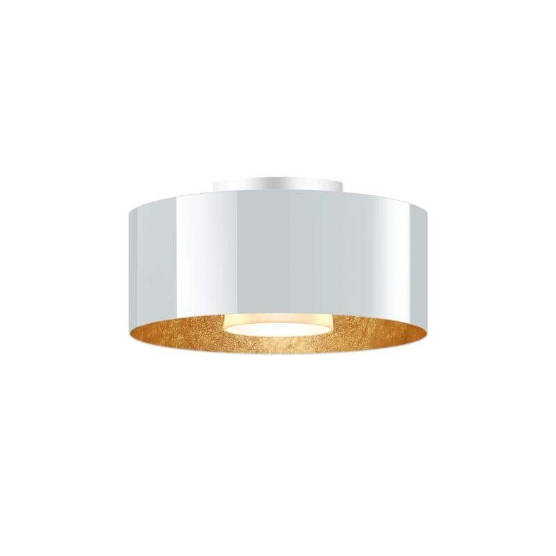 Bruck Deckenleuchte Cantara LED in Weiß/Gold mit 30 cm