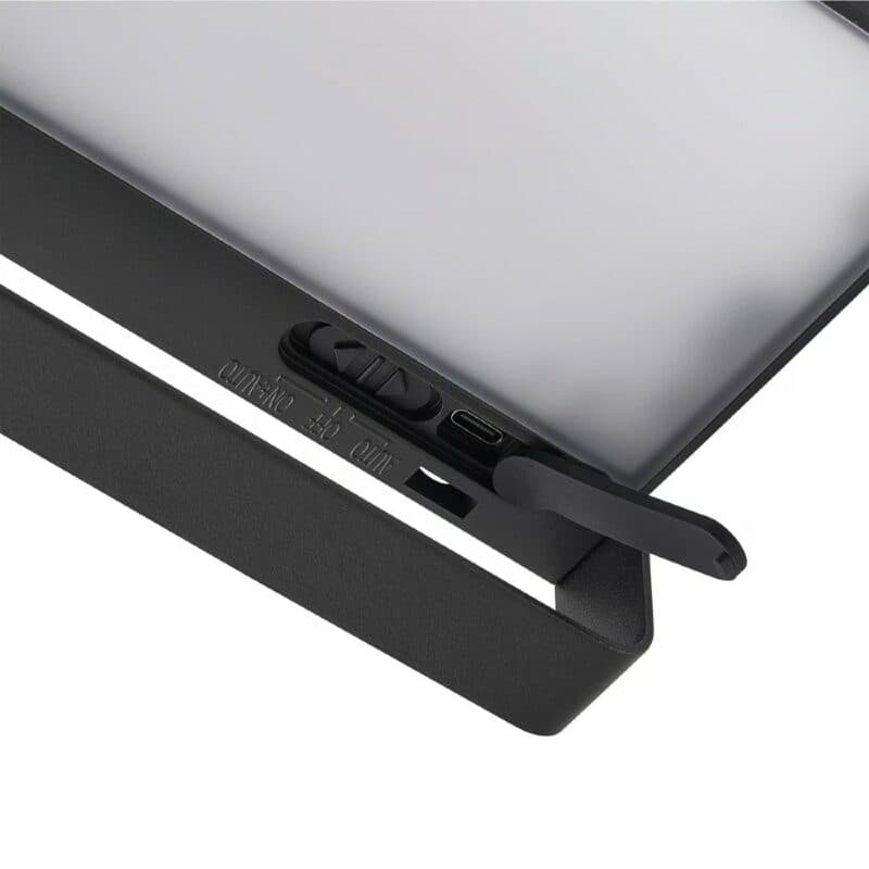 Nordlux Wandaußenleuchte Saulio Solar Detailansicht USB