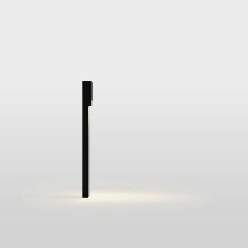IP44.de Pollerleuchte li.4 in Schwarz