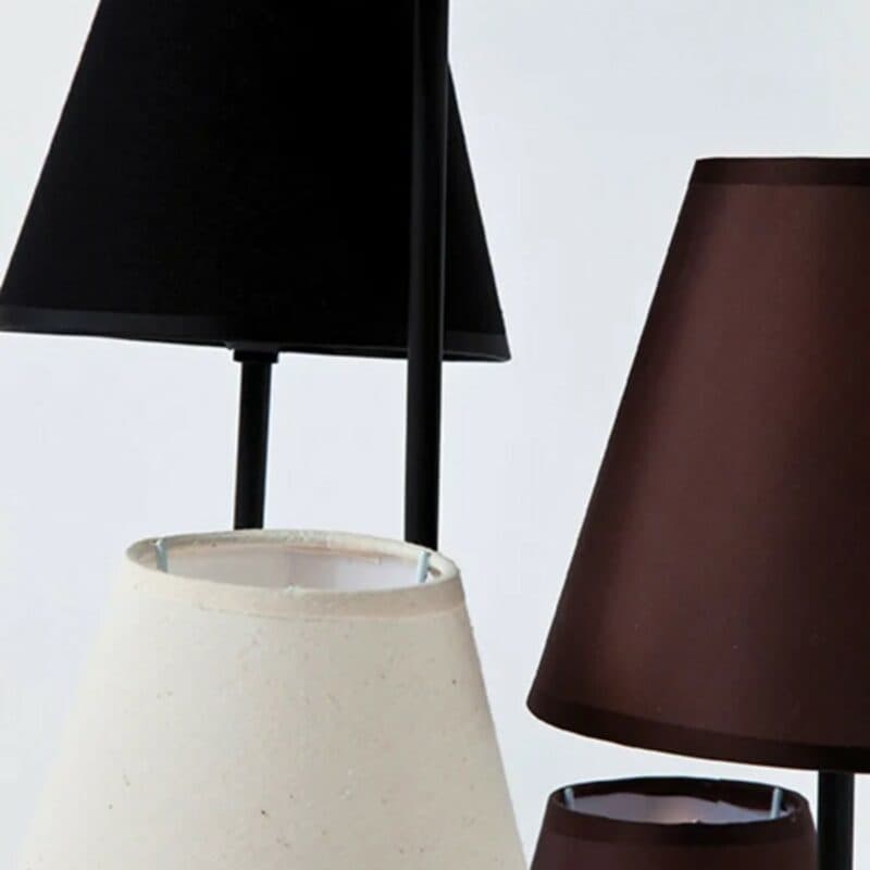 Kare Stehleuchte Flexible Mocca Cinque Detailansicht Schirm