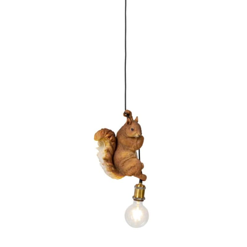 Kare Pendelleuchte Animal Squirrel