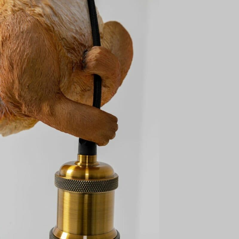 Kare Pendelleuchte Animal Squirrel Detailansicht